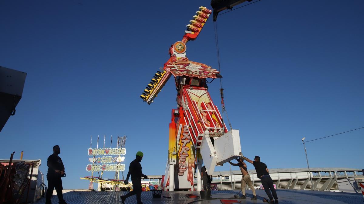 El ‘Arenal Park’ contará con 157 cacharritos, atracciones y barracas para todos los públicos