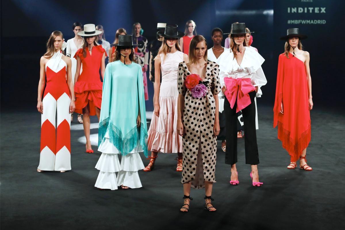 Desfile primavera/verano 2021 de Pertegaz en la Semana de la Moda de Madrid MBFWMadrid