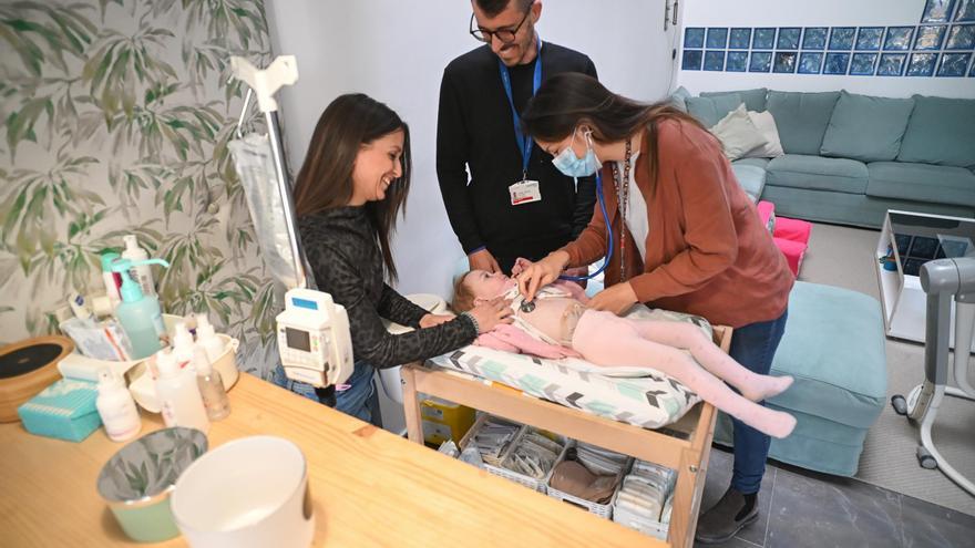 Hospital en casa: la Unidad de Hospitalización a Domicilio pediátrica del Hospital General de Elche atiende a más de 350 pacientes