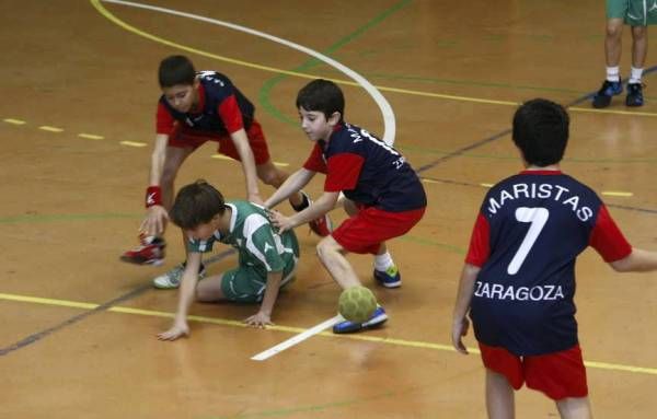 BALONMANO: Maristas-Casablanca (alevín masculino) / Maristas-Balonmano Aragón (infantil) / Maristas-Aragón Santa Isabel (benjamín mixto)