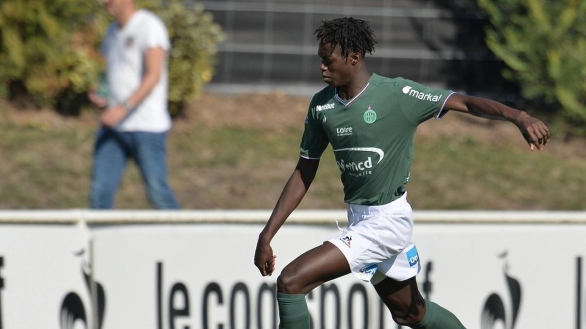 El jugador del St.-Étienne, William Gomis