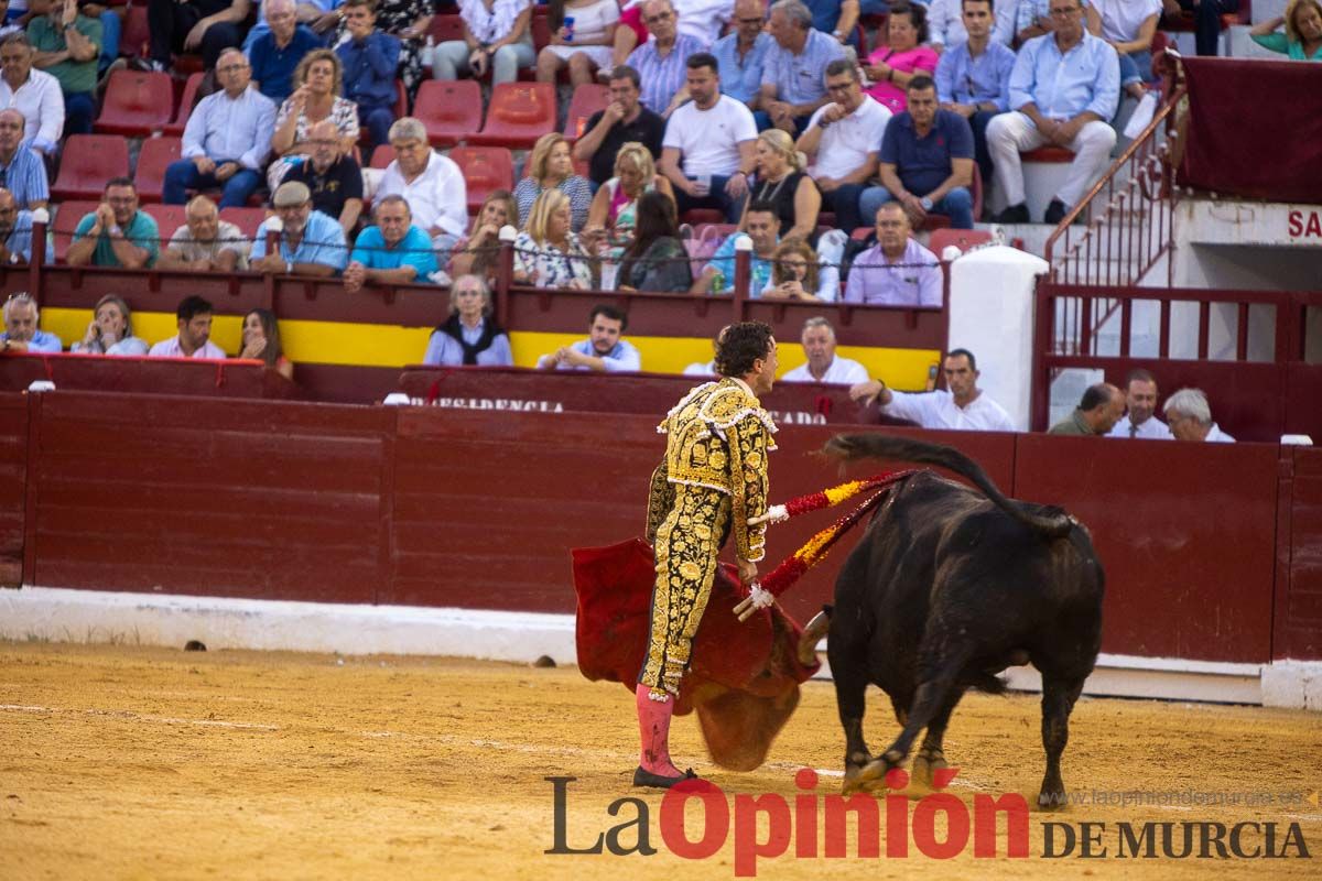 Cuarta corrida de la Feria Taurina de Murcia (Rafaelillo, Fernando Adrián y Jorge Martínez)