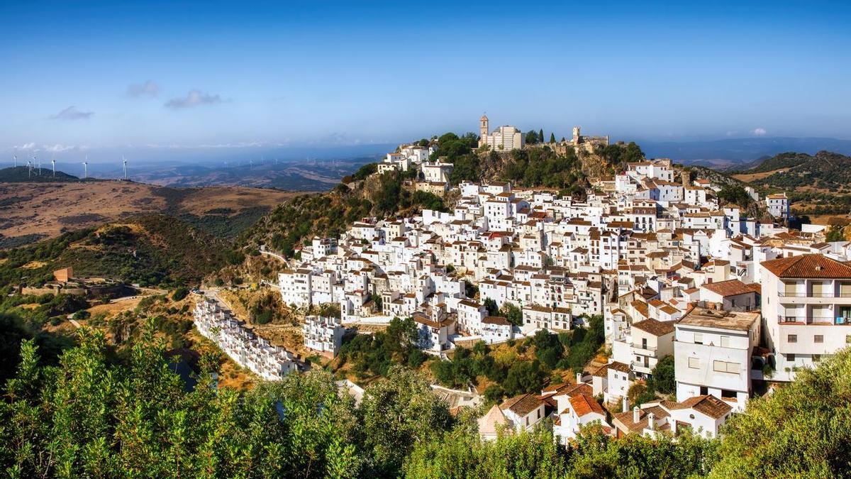 El inpresionante pueblo de Casares en Málaga.