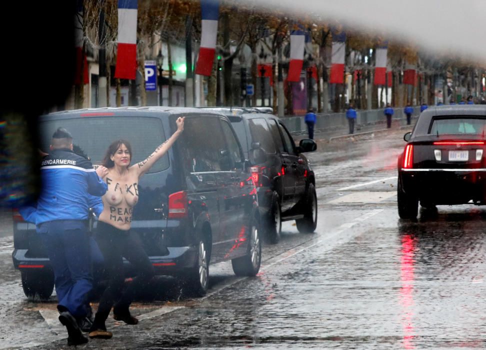 Protesta de Femen en París