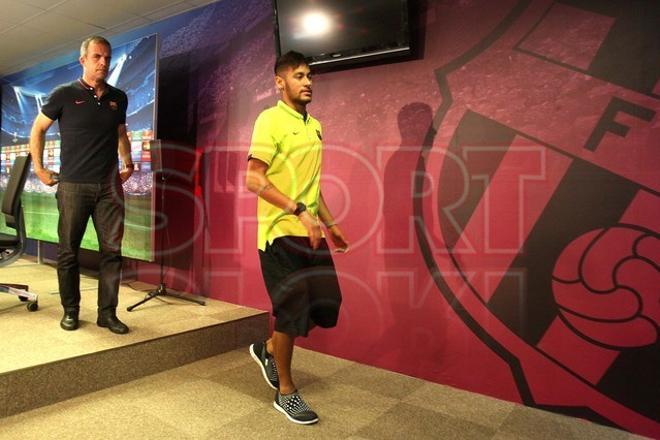 Rueda prensa de Luis Enrique y Neymar