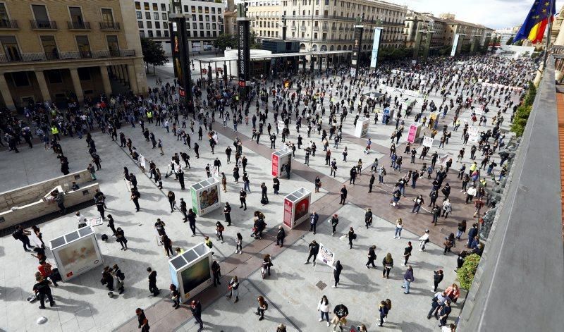 Manifestación de hostelería, ocio y turismo