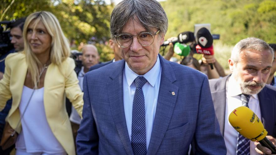 Puigdemont fijará el martes las condiciones a Sánchez tras negar estar negociando ya la amnistía