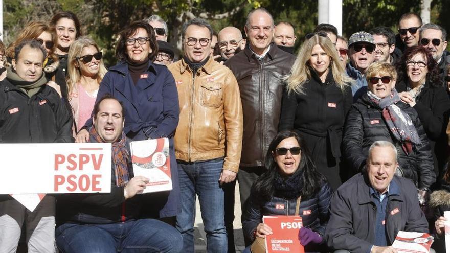 El PSOE traslada su lucha de primarias a los actos por barrios de Alicante