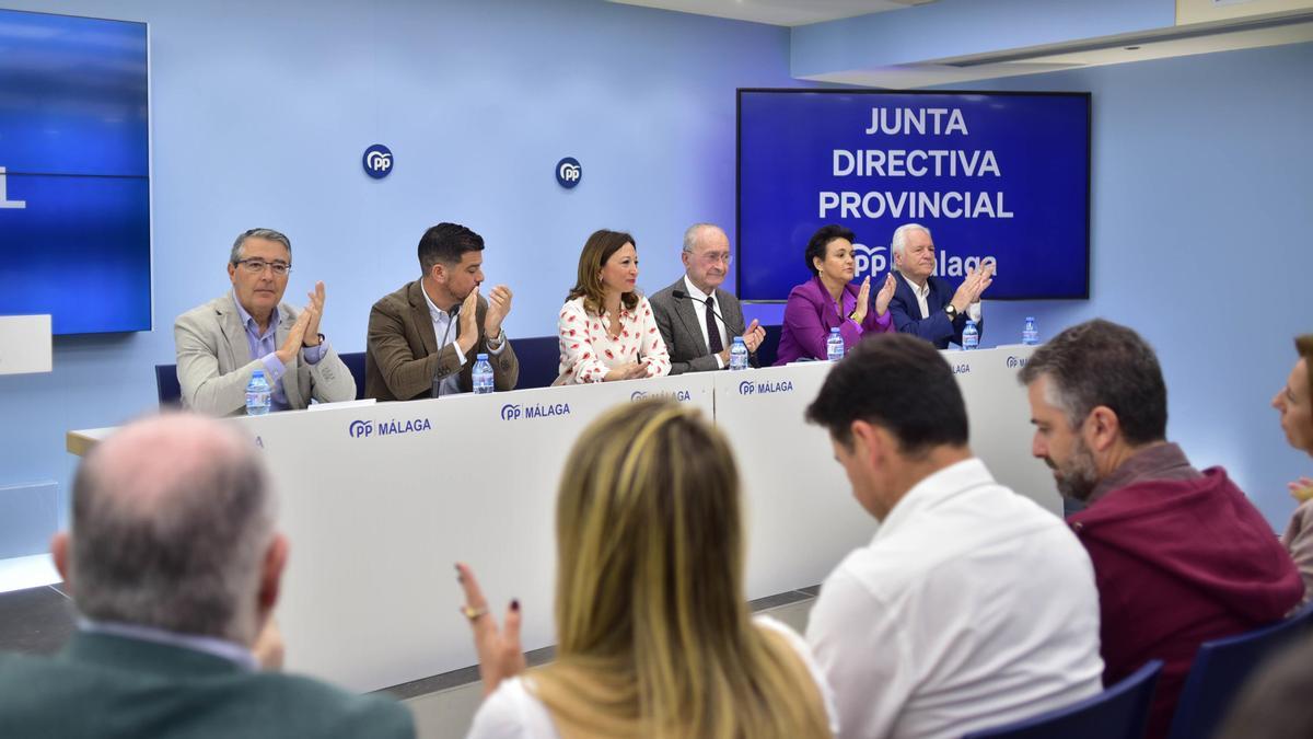 Junta Directiva Provincial del PP de Málaga.