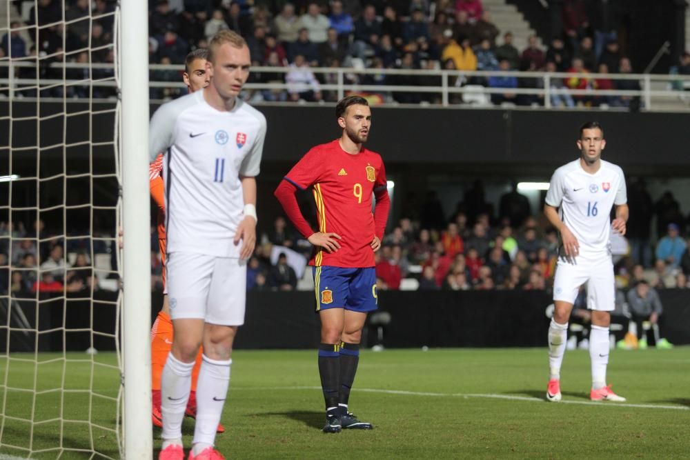 España-Eslovaquia sub-21 en Cartagena