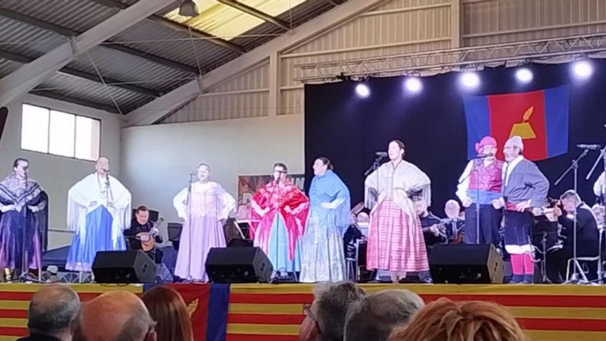 Almonastir derrochó emoción y talento sobre el escenario de Muniesa. | SERVICIO ESPECIAL