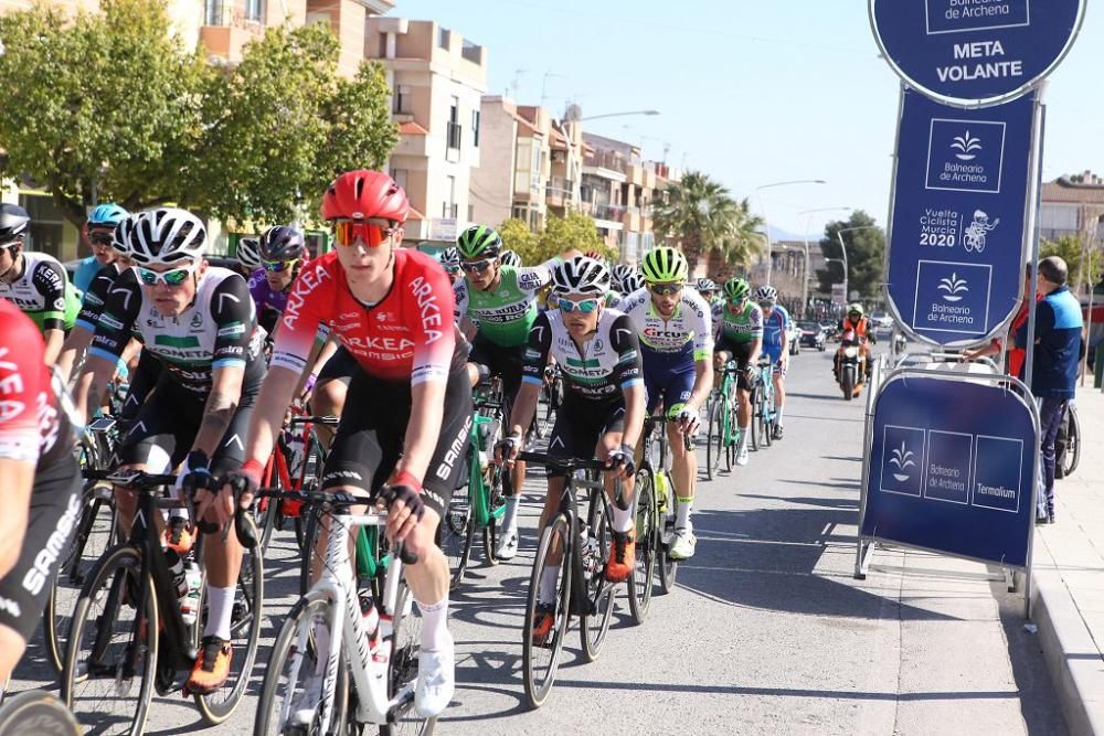 Primera etapa de la Vuelta Ciclista Murcia 2020: Llegada a Caravaca