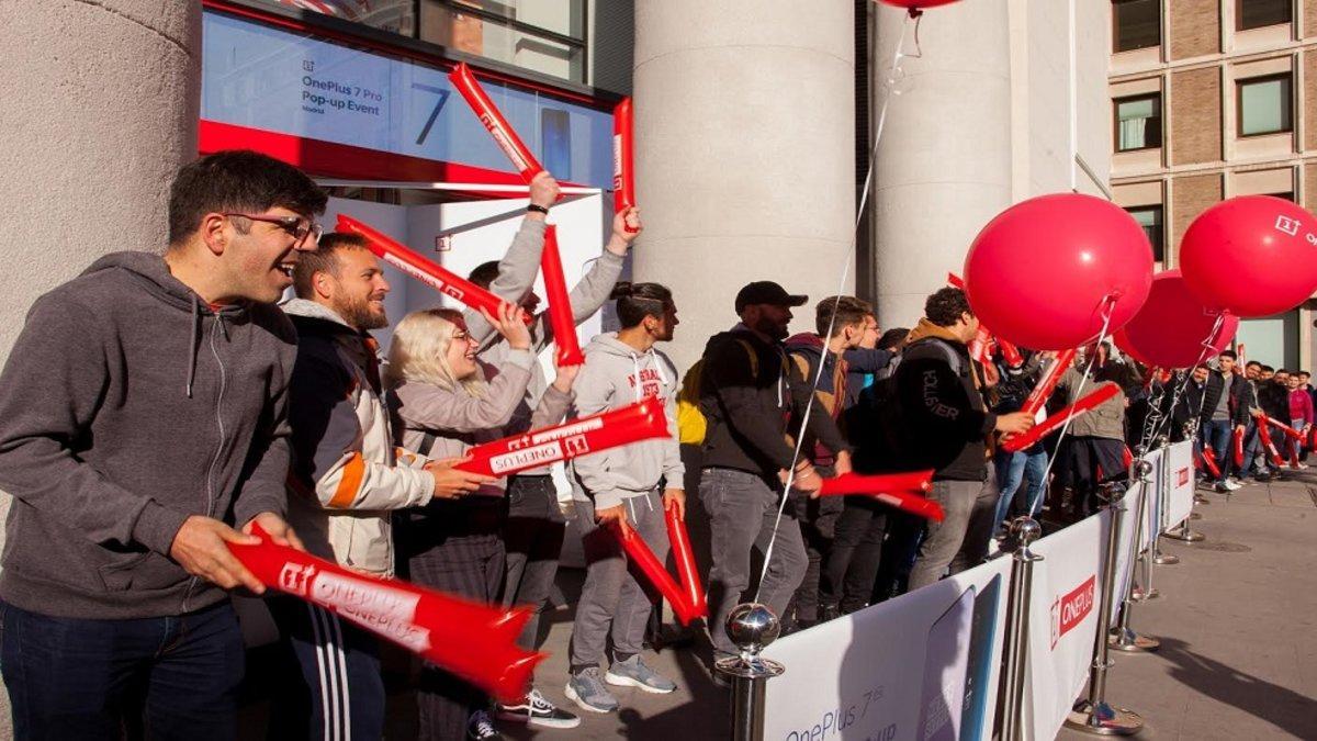 OnePlus abre sus tiendas pop-up en Barcelona y Madrid