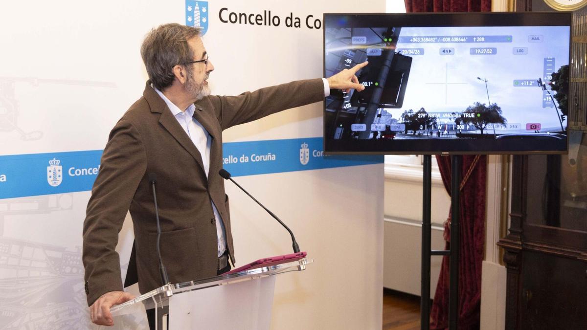 Así es el mapa con los lugares idóneos para ver el eclipse del 12 de agosto en A Coruña: el primero en combinar topografía con edificios y árboles