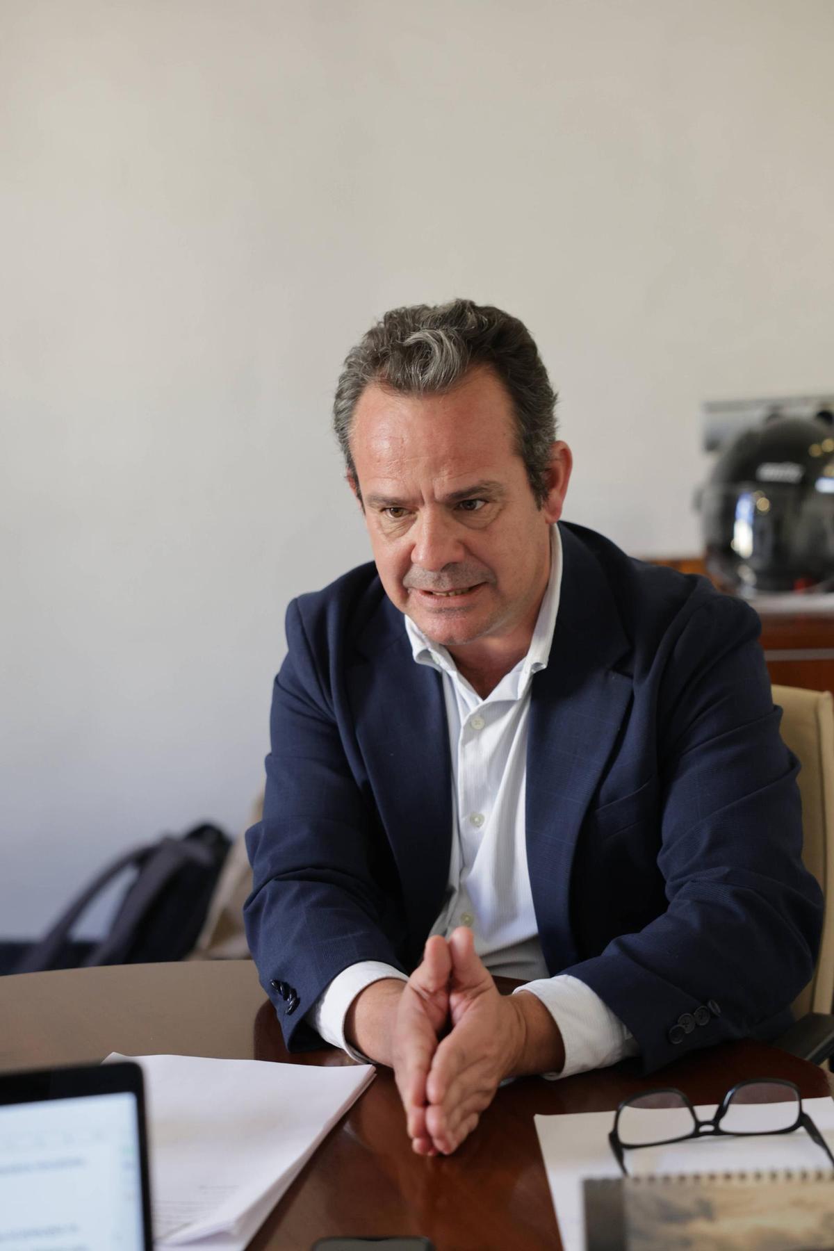 El conseller insular de Presidencia, Antoni Fuster