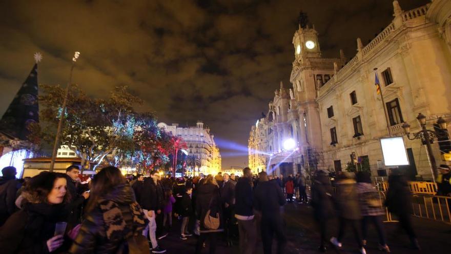 València espera a 50.000 personas en las campanadas en la plaza del Ayuntamiento