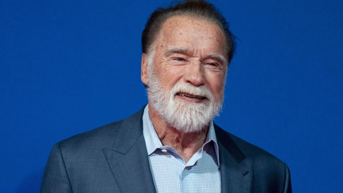 Arnold Schwarzenegger en una aparición pública