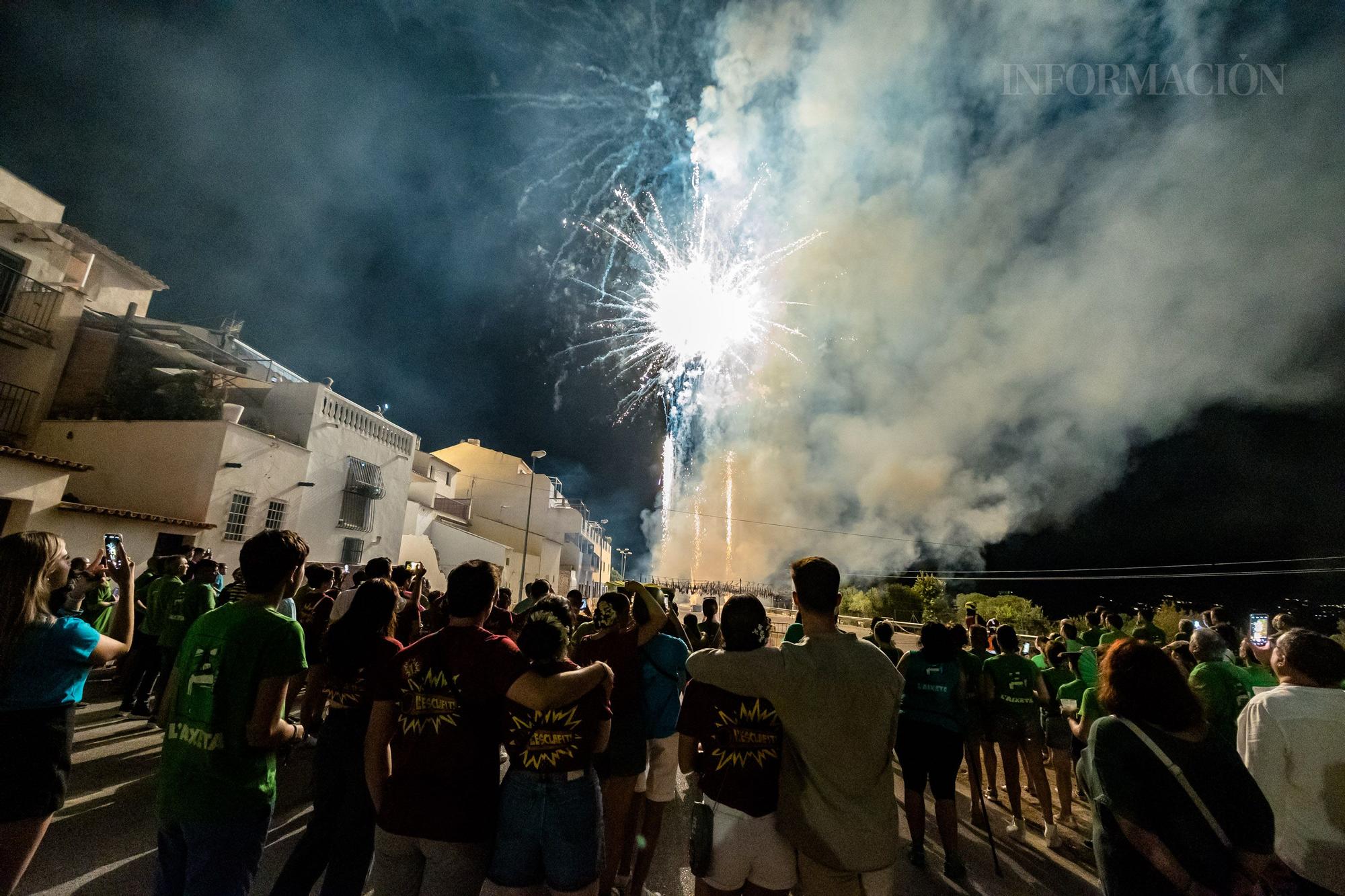 Así ha sido la Mascletà Noctura en las Fiestas de La Nucía