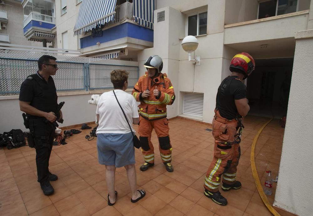 Incendio en una vivienda de Canet d'En Berenguer