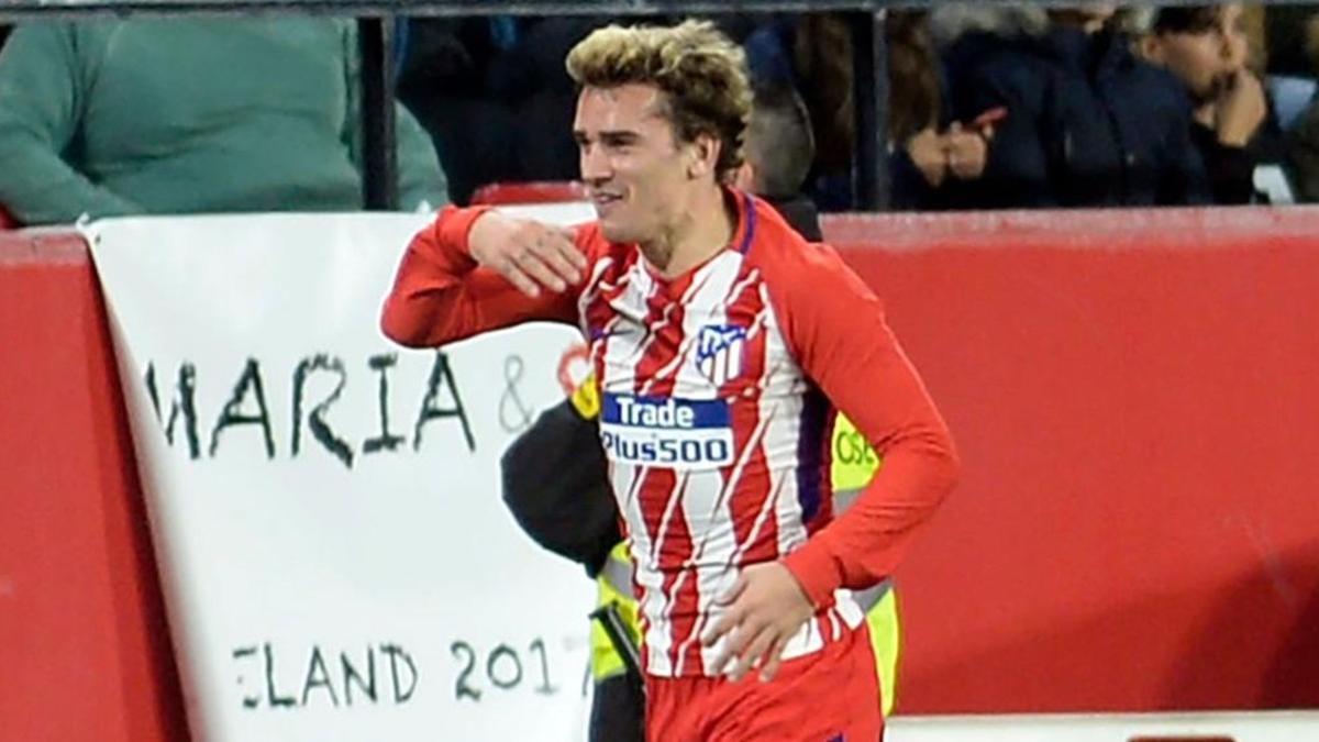 Griezmann marcó un 'hat-trick' ante el Sevilla