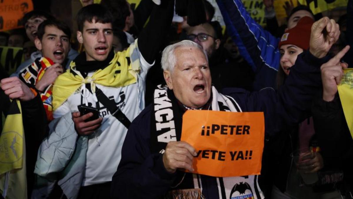 La asociación Libertad VCF anunció este viernes la convocatoria de una nueva protesta frente a Mestalla