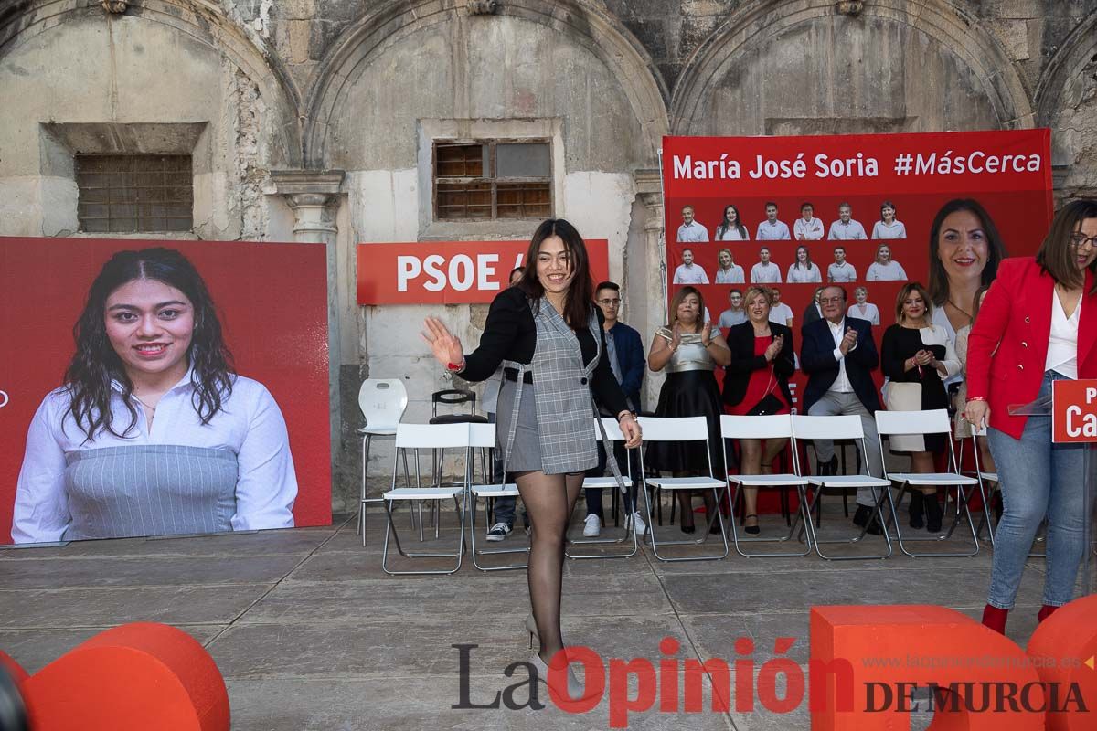 Descubre la lista del PSOE a la alcaldía de Caravaca