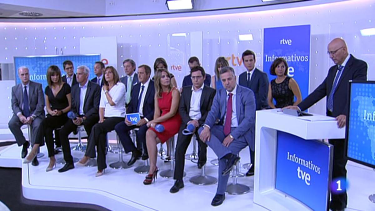 tve television presentacion informativos