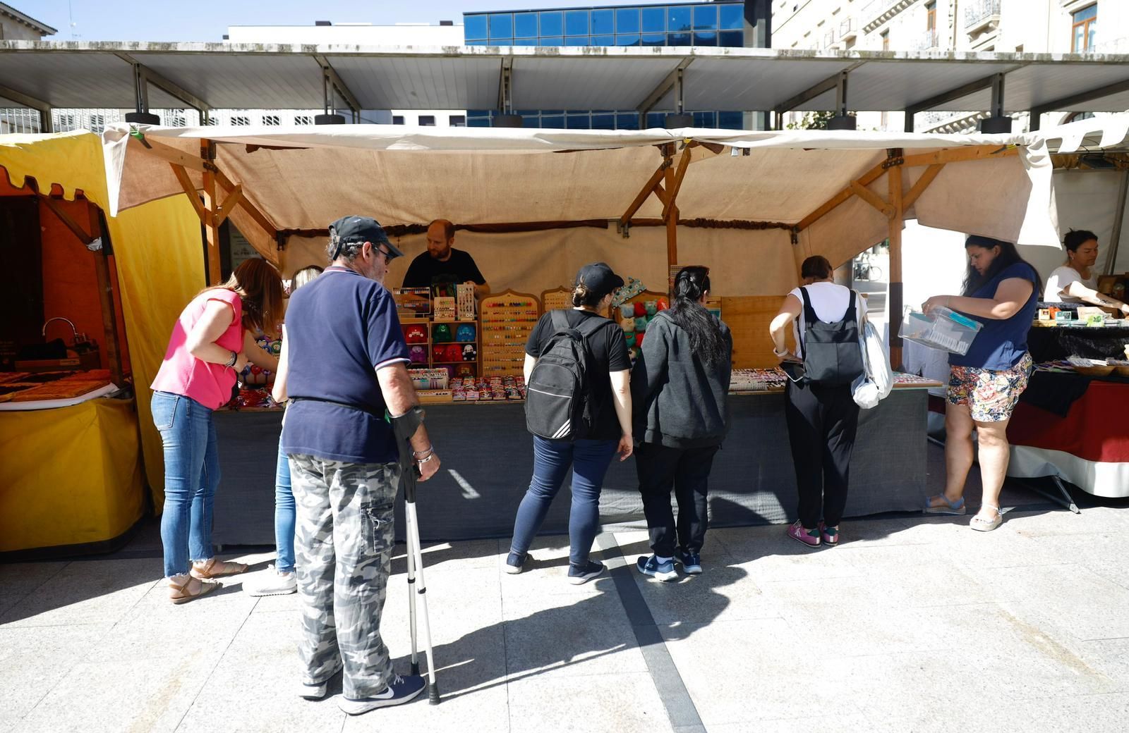 Abre el Mercado de las Tres Culturas de Zaragoza