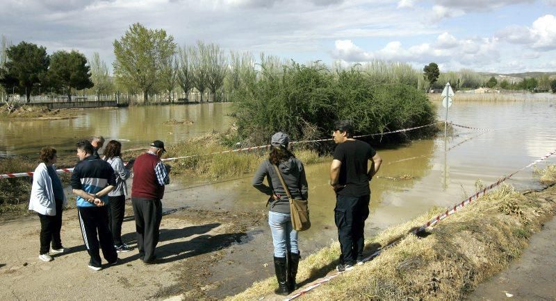 Crecida del Ebro en Zaragoza