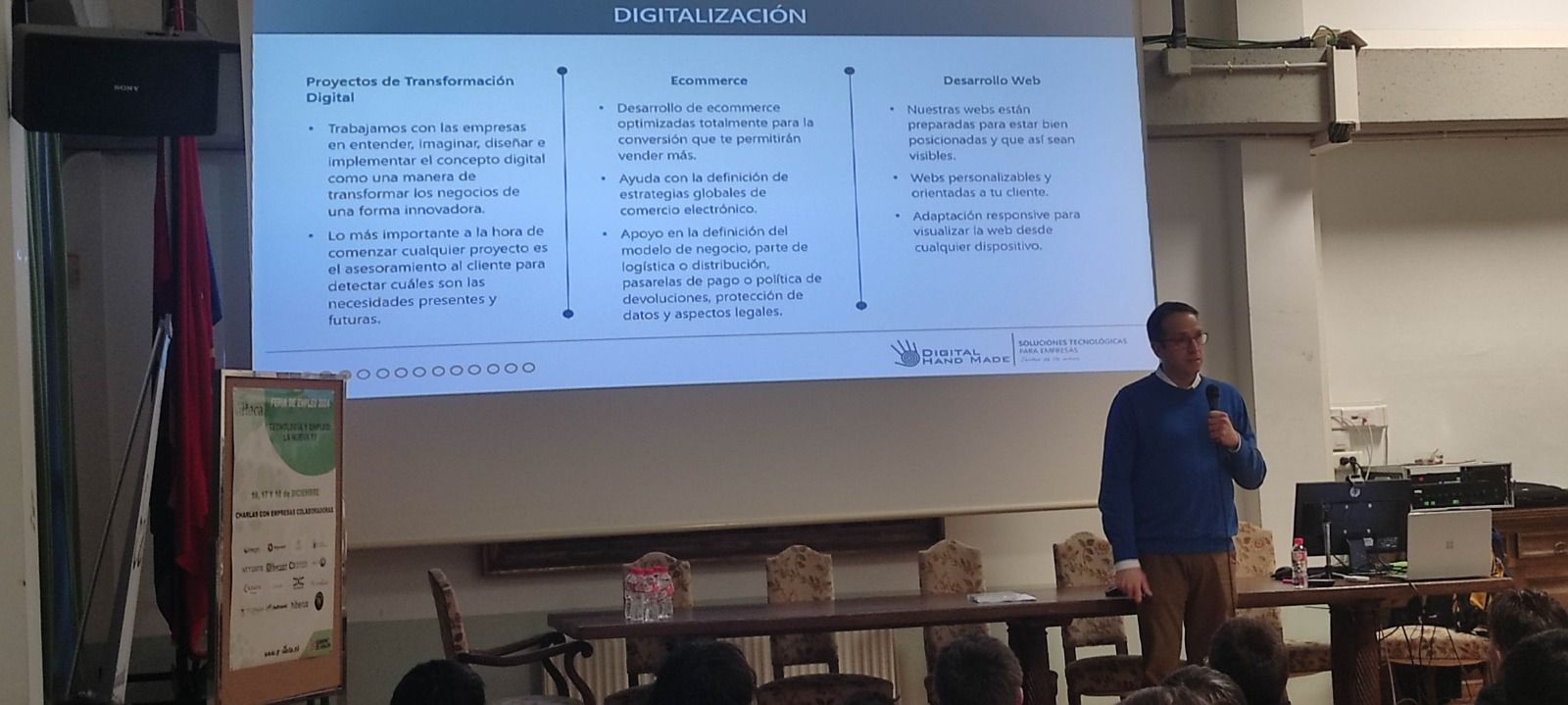 Feria de empleo en el IES Ítaca