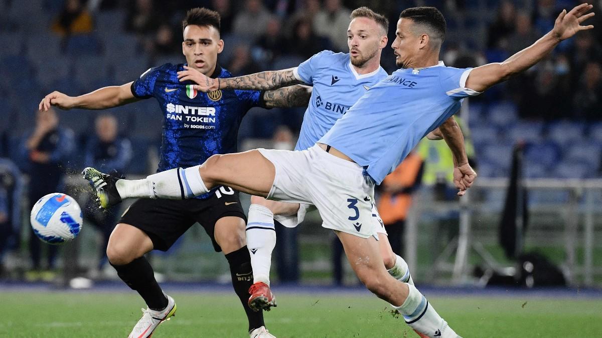 Luiz Felipe, durante una acción defensiva