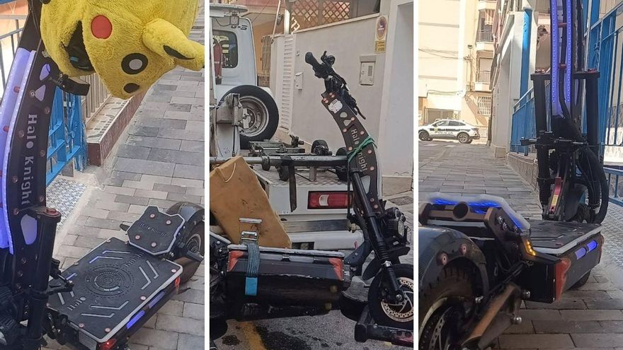 Circulaba en un patinete eléctrico a 135 km/h por Torrevieja y termina detenido tras subirlo a TikTok