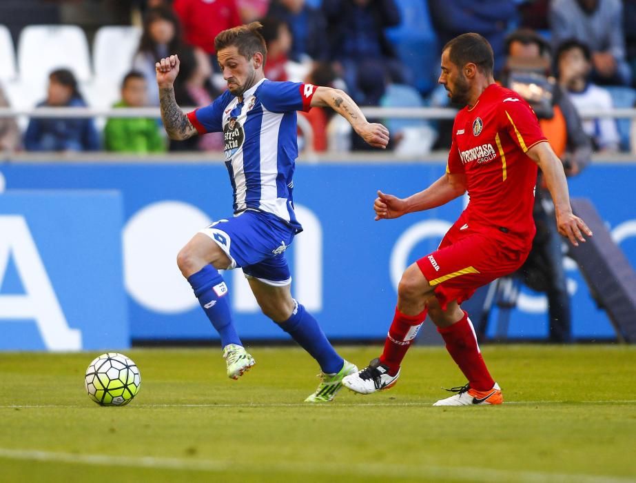 El Deportivo cae ante el Getafe