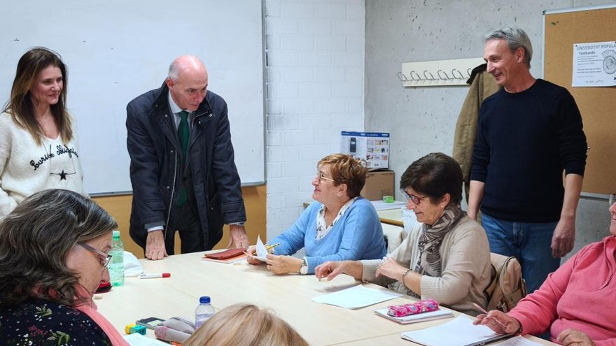 La Universitat Popular reabre en Forn d&#039;Alcedo tras la dana