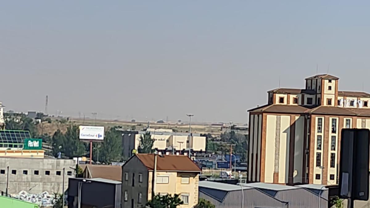 Zamora amanece con el aire cargado de humo y partículas finas por encima de lo recomendable.
