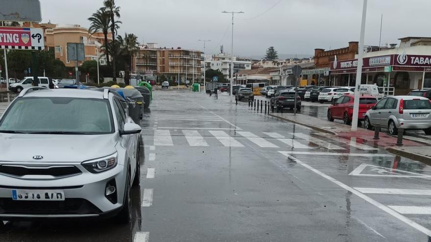 La avenida de la Llibertat, libre de acumulaciones de agua