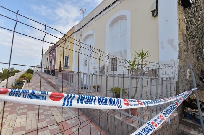 22-04-2019 LAS PALMAS DE GRAN CANARIA. Estado actual del derrumbe de Paseo de Chill  | 22/04/2019 | Fotógrafo: Andrés Cruz