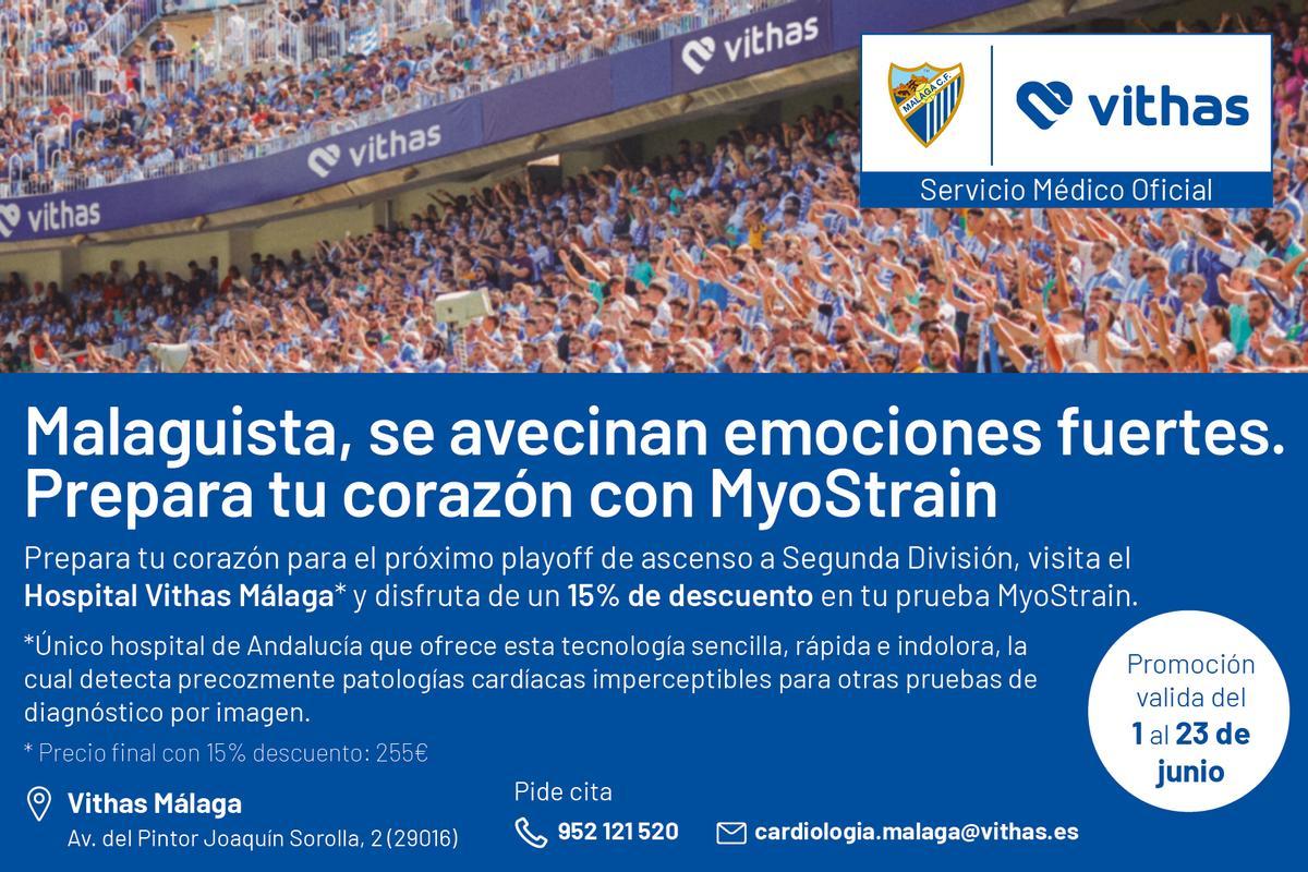 Vithas quiere proteger el corazón de los malaguistas