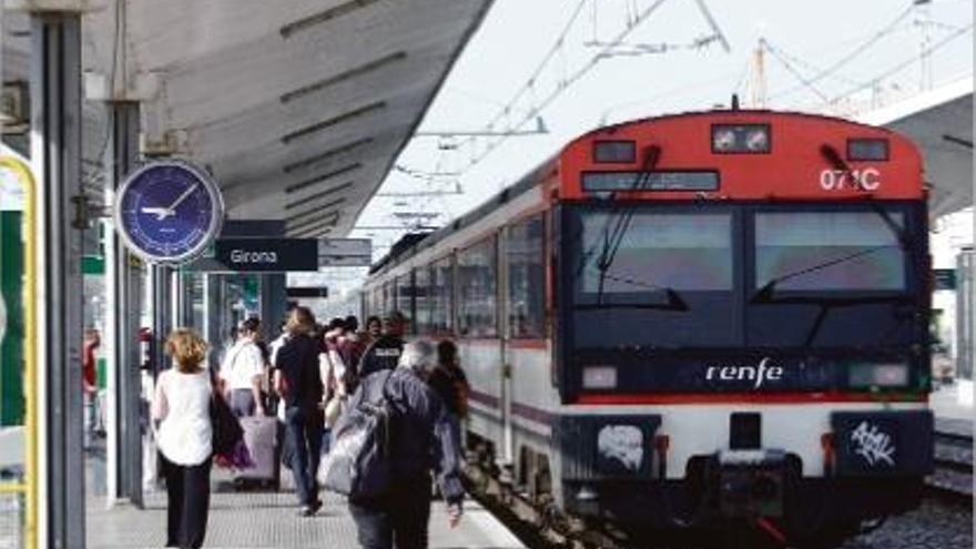 L&#039;estació de Girona veurà augmentada la seva activitat amb el pas de la línia de Rodalies.