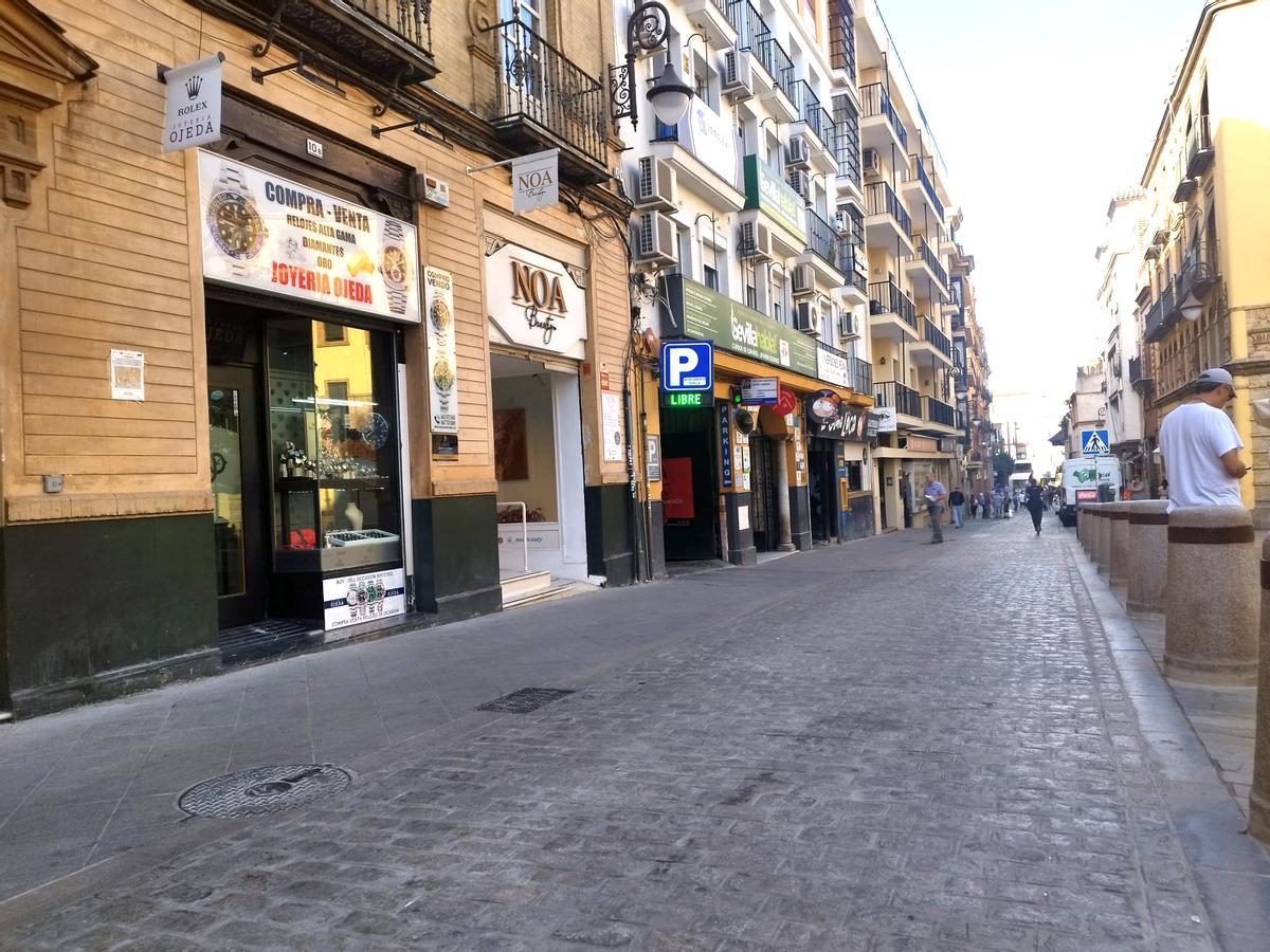 Plataforma única en la Cuesta del Rosario