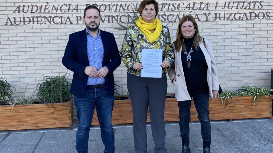 El PSOE denuncia ante la Fiscalía a la alcaldesa de Castelló y tres ediles por el &quot;acto de entrega de llaves&quot;