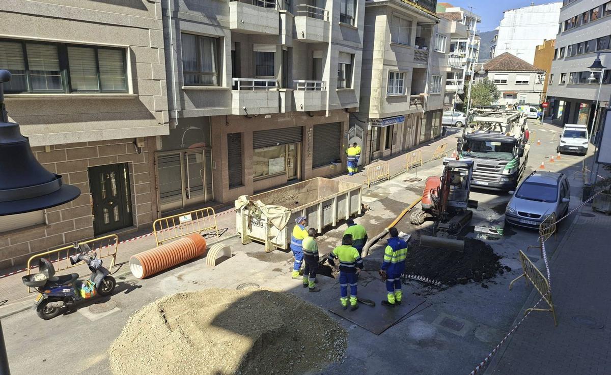 Obras en la calle Noria. | GONZALO NÚÑEZ