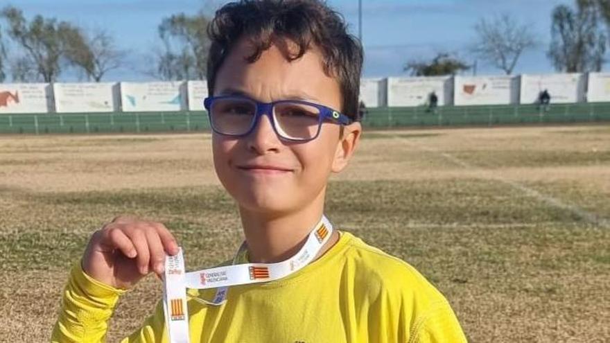 Dos medallas para el CA Safor Teika en el Provincial alevín