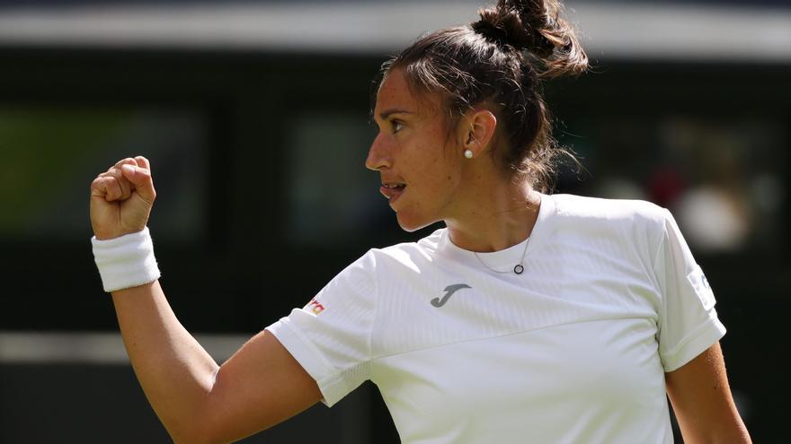 La valldeuxense está a un paso de la final de dobles de Wimbledon.