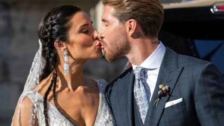 Sergio Ramos y Pilar Rubio, una boda de élite