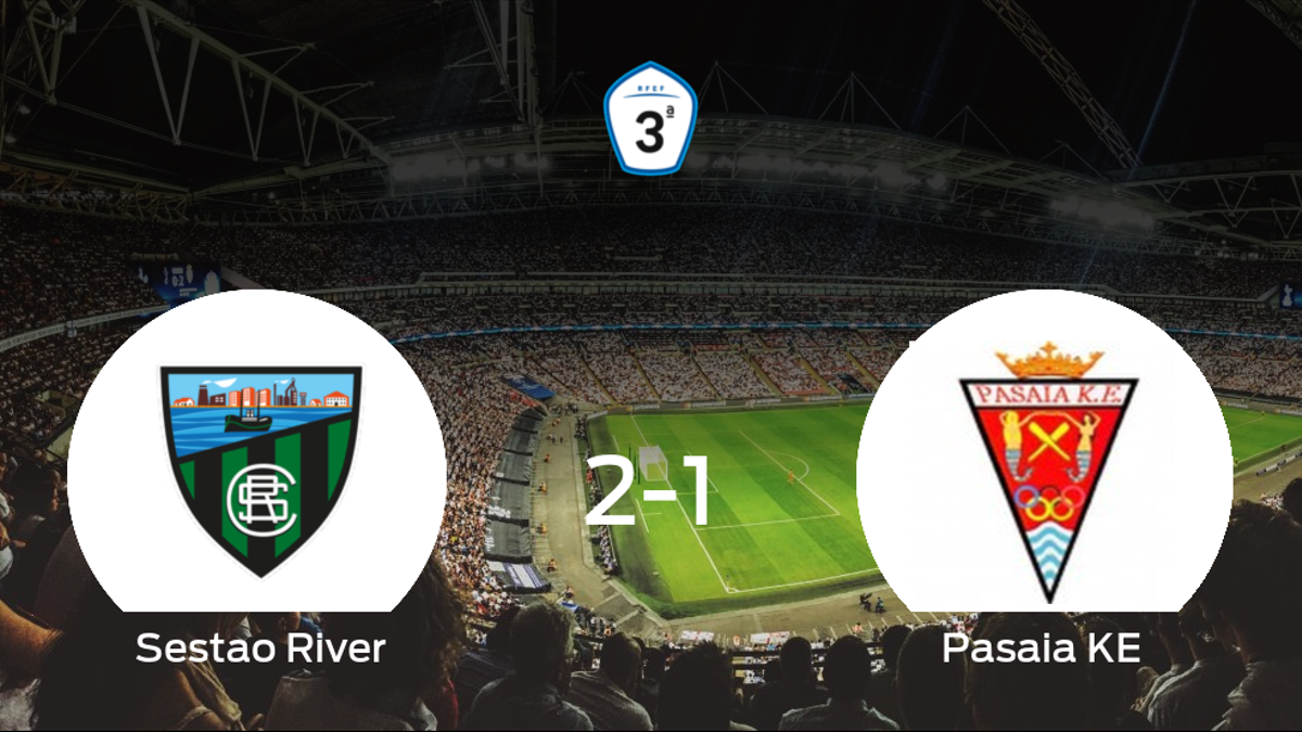 El Sestao River vence 2-1 en su estadio frente al Pasaia KE