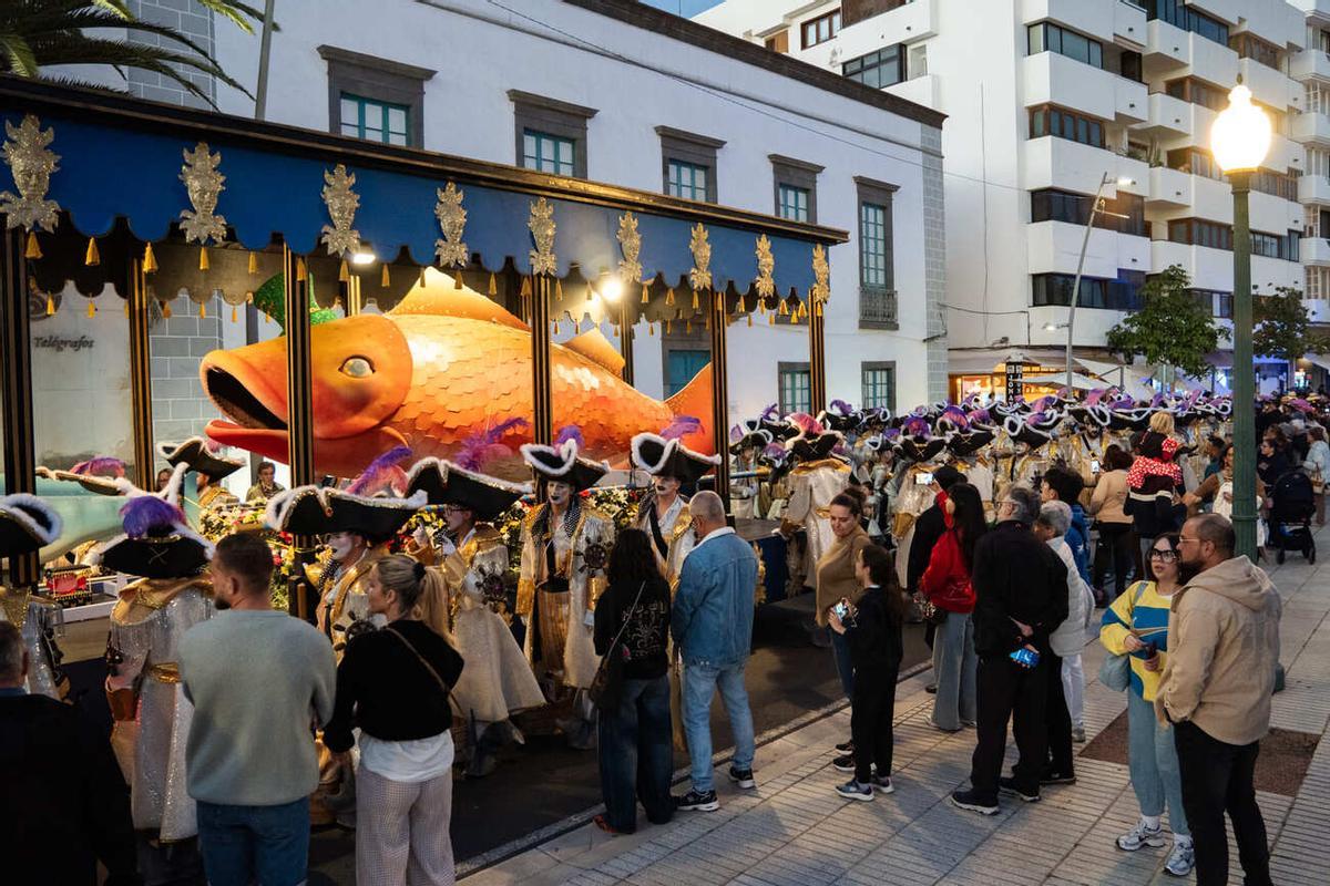 Entierro del Pejín y la Sardina en el Carnaval de Arrecife 2026 Entierro del Pejín y la Sardina en el Carnaval de Arrecife 2026