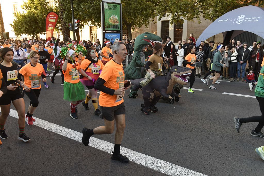 La San Silvestre 2025 en Murcia, en fotografías