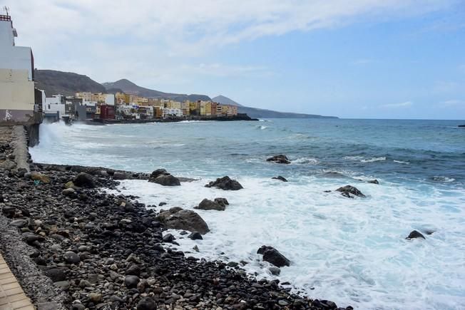 Pleamar en la zona norte de Gran Canaria