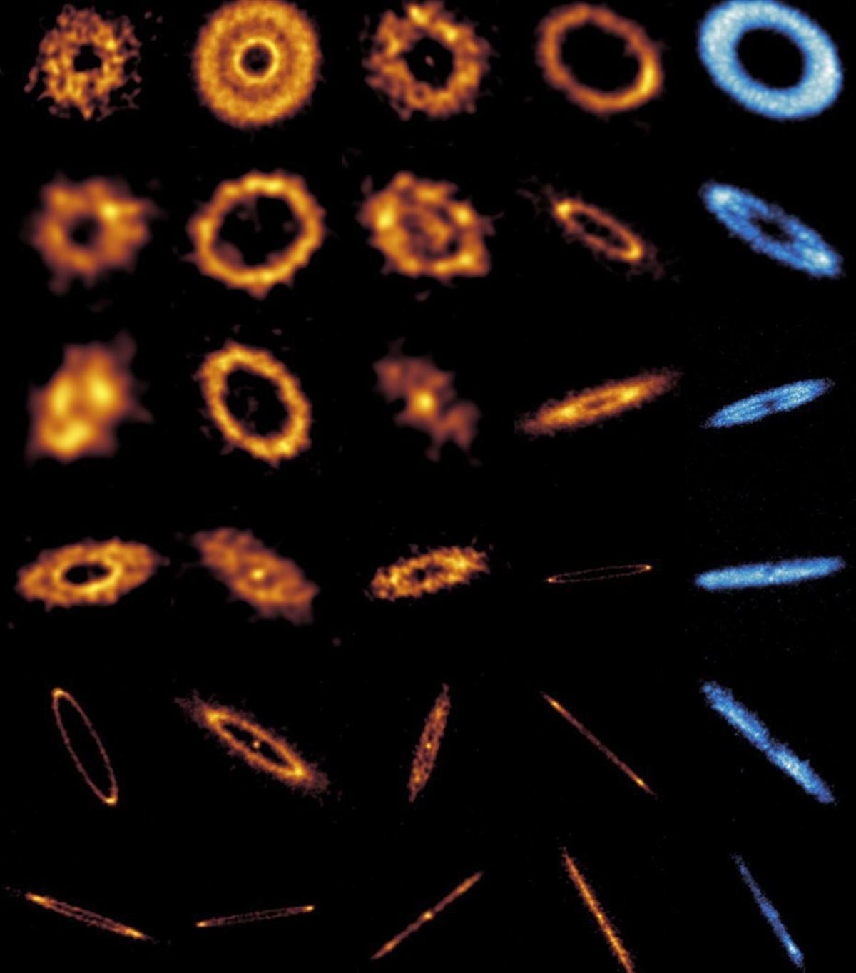 Galería ARKS de discos de escombros tenues. | IAC